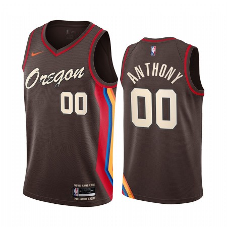 Maglia NBA Portland Trail Blazers Carmelo Anthony 00 2020-21 City Edition Swingman - Uomo